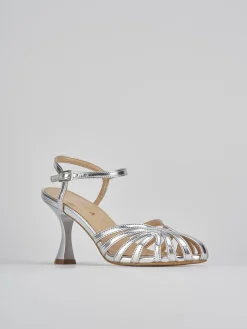 Sandali tacco 6cm pelle Donna Sandali Tacco Alto