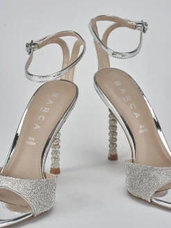 Discount Sandali tacco 9cm pelle Donna Sandali Tacco Alto