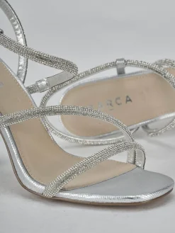 Outlet Sandali tacco 10cm pelle Donna Sandali Tacco Alto