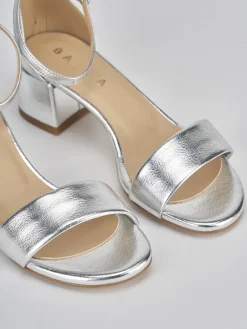 Online Sandali tacco 5cm pelle Donna Sandali Tacco Alto