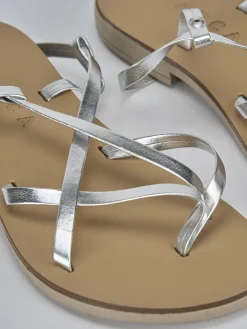 Best Sandali tacco 1cm pelle Donna Sandali Tacco Basso