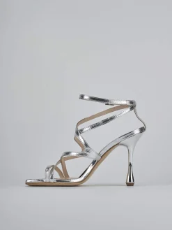 Discount Sandali tacco 8cm pelle Donna Sandali Tacco Alto