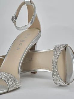 Sale Sandali tacco 8cm pelle Donna Sandali Tacco Alto