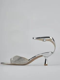 Sandali tacco 6cm pelle Donna Sandali Tacco Alto