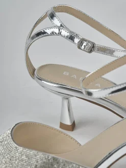 Sandali tacco 6cm pelle Donna Sandali Tacco Alto