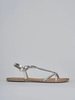 Online Sandali tacco 1cm pelle Donna Sandali Tacco Basso