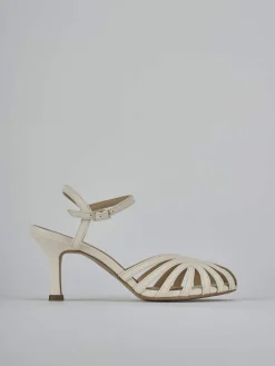 Sandali tacco 6cm pelle Donna Sandali Tacco Alto