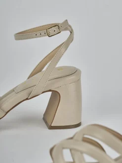 Discount Sandali tacco 6cm pelle Donna Sandali Tacco Alto