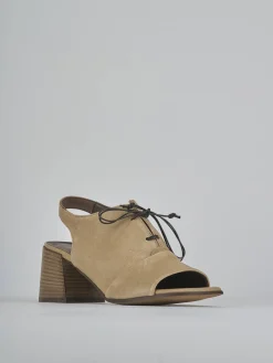 Sale Sandali tacco 6cm pelle Donna Sandali Tacco Alto