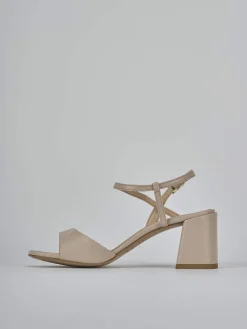 Sandali tacco 9cm pelle Donna Sandali Tacco Alto