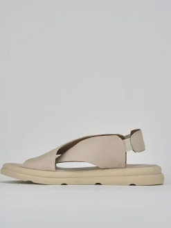 Discount Sandali tacco 2cm pelle Donna Sandali Tacco Basso