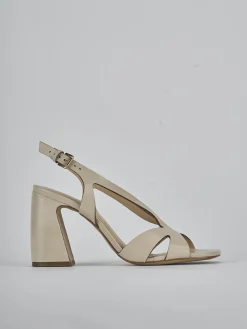 New Sandali tacco 6cm pelle Donna Sandali Tacco Alto