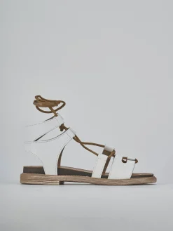 Clearance Sandali tacco 1cm pelle Donna Sandali Tacco Basso