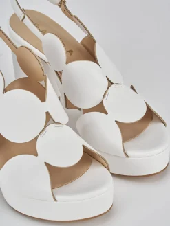 Sale Sandali tacco 9cm pelle Donna Sandali Tacco Alto