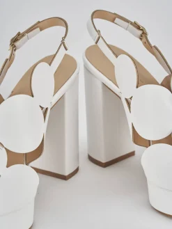 Sale Sandali tacco 9cm pelle Donna Sandali Tacco Alto