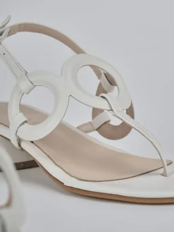 Best Sandali tacco 3cm pelle Donna Sandali Tacco Basso