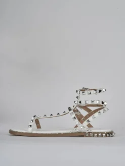 Best Sandali tacco 1cm pelle Donna Sandali Tacco Basso