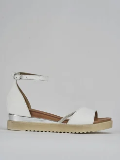 Clearance Sandali tacco 2cm pelle Donna Sandali Tacco Basso