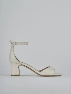 Clearance Sandali tacco 5cm pelle Donna Sandali Tacco Alto