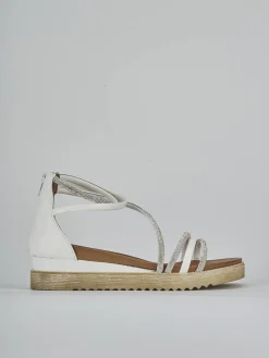 Best Sandali tacco 2cm pelle Donna Sandali Tacco Basso