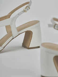 Hot Sandali tacco 6cm pelle Donna Sandali Tacco Alto