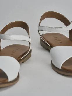 Sale Sandali tacco 1cm pelle Donna Sandali Tacco Basso