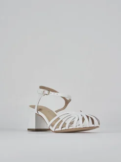 Sale Sandali tacco 5cm pelle Donna Sandali Tacco Alto