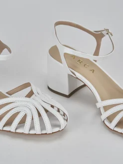 Sale Sandali tacco 5cm pelle Donna Sandali Tacco Alto