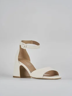 Sandali tacco 7cm pelle Donna Sandali Tacco Alto