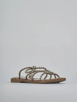 Best Sandali tacco 1cm pelle Donna Sandali Tacco Basso