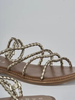 Best Sandali tacco 1cm pelle Donna Sandali Tacco Basso