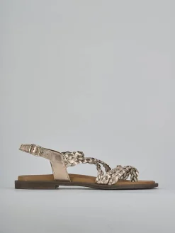 Online Sandali tacco 1cm pelle Donna Sandali Tacco Basso