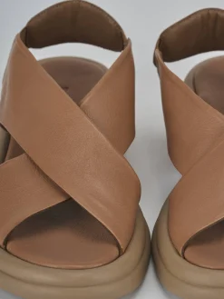 Best Sandali tacco 3cm pelle Donna Sandali Tacco Basso