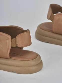 Best Sandali tacco 3cm pelle Donna Sandali Tacco Basso