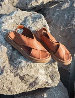 Best Sandali tacco 3cm pelle Donna Sandali Tacco Basso