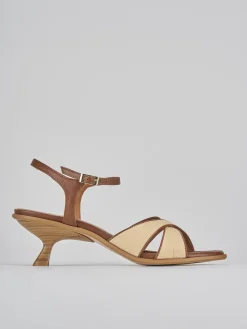 Sandali tacco 6cm pelle Donna Sandali Tacco Alto