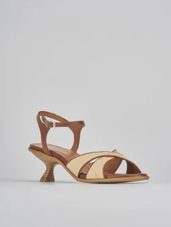 Sandali tacco 6cm pelle Donna Sandali Tacco Alto