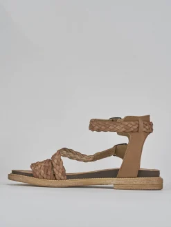 Discount Sandali tacco 1cm pelle Donna Sandali Tacco Basso