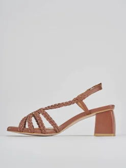 Hot Sandali tacco 6cm pelle Donna Sandali Tacco Alto