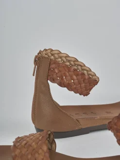 Best Sandali tacco 2cm pelle Donna Sandali Tacco Basso