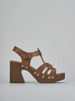 Online Sandali tacco 9cm pelle Donna Sandali Tacco Alto