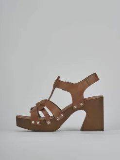Online Sandali tacco 9cm pelle Donna Sandali Tacco Alto