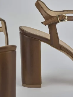 Hot Sandali tacco 9cm pelle Donna Sandali Tacco Alto