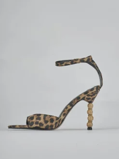 Sale Sandali tacco 8cm pelle Donna Sandali Tacco Alto