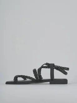 Clearance Sandali tacco 1cm pelle Donna Sandali Tacco Basso