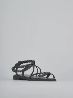 Clearance Sandali tacco 1cm pelle Donna Sandali Tacco Basso