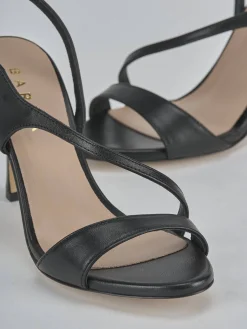 New Sandali tacco 9cm pelle Donna Sandali Tacco Alto