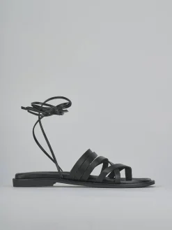 Discount Sandali tacco 1cm pelle Donna Sandali Tacco Basso