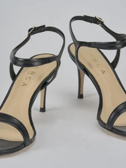 Discount Sandali tacco 7cm pelle Donna Sandali Tacco Alto