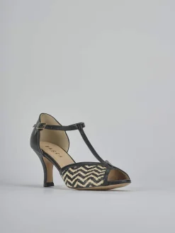 Best Sandali tacco 7cm pelle Donna Sandali Tacco Alto